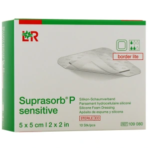 Suprasorb P Sensitive Pansements Hydrocellulaires siliconés