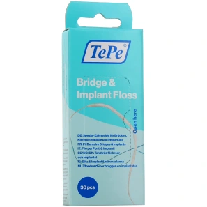 TePe Fil Dentaire Bridge & Implant