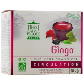 Thés de la Pagode Thé Vert Grand Cru Gingo Circulation