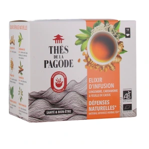 Thés de la Pagode Elixir d'Infusion Défenses Naturelles