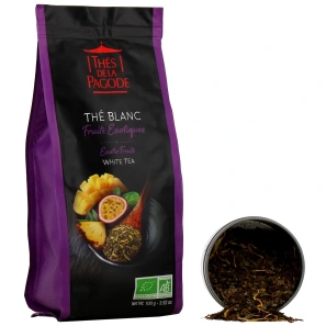 Thés de la Pagode Thé Blanc Fruits Exotiques Bio