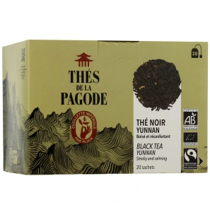 Thés de la Pagode Thé Noir Yunnan Bio