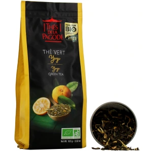 Thés de la Pagode Thé Vert Yuzu Bio
