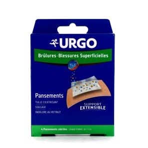 Urgo Pansements Brûlures et Blessures Superficielles