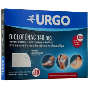 Urgo Diclofenac Emplâtres Médicamenteux 140 mg