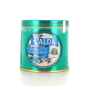 Valda Gommes Sans Sucres pour Adoucir la Gorge