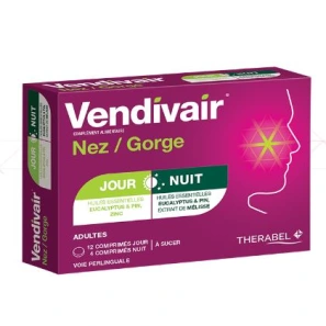 Vendivair jour nuit nez/gorge