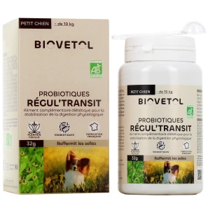 Biovetol Probiotiques Régul'Transit