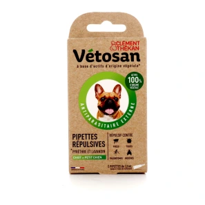 Vétosan Pipettes Répulsives Chiot/Petit Chien