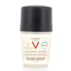 Vichy Homme Déodorant bille 48h anti-traces