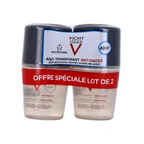 Vichy Homme Déodorant bille 48h anti-traces