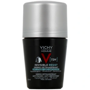 Vichy Homme Déodorant Invisible Resist Dermo Détranspirant 72h