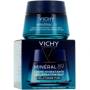 Vichy Minéral 89 Crème Hydratante Récupération Nuit