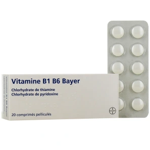Vitamines B1 B6 Comprimés Bayer