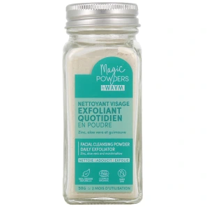 Waam Magic Powders Nettoyant Visage Exfoliant Quotidien