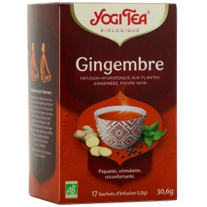 Yogi Tea Tisane Ayurvédique Gingembre