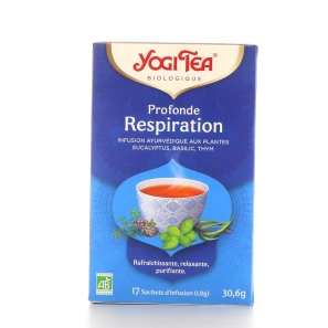 Yogi Tea Tisane Ayurvédique Profonde Respiration