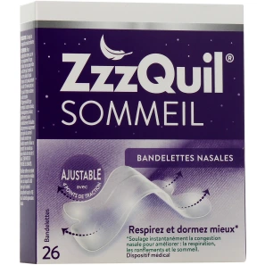 ZzzQuil Bandelettes Nasales