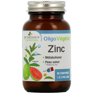 3 Chênes Oligo Végétal Zinc