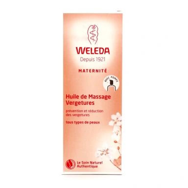 Weleda Maternité Huile de Massage Vergetures Bio