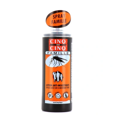 Cinq sur Cinq Famille Lotion anti-moustiques