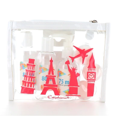 Estipharm Kit Flacons de Voyage