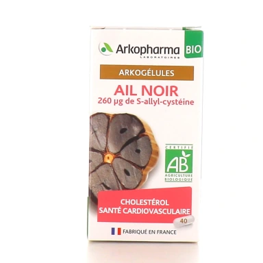 Arkogélules Ail Noir Bio Arkopharma