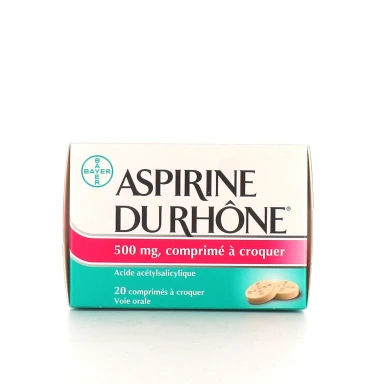 Aspirine du Rhône 500 mg