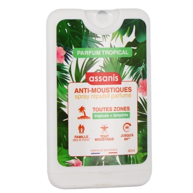Assanis Spray Répulsif Anti-Moustiques
