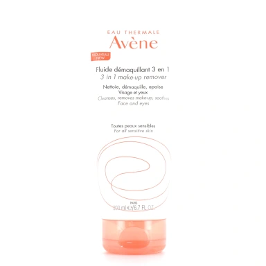 Avène Fluide Démaquillant 3en1 Visage et Yeux