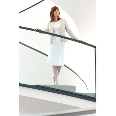 Bas Autofixant Microtec Femme Transparent Classe 2 Mediven