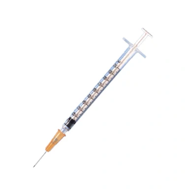 BD Plastipak Seringue 3 pièces 1 ml avec aiguille