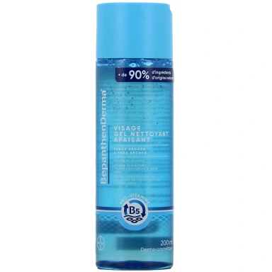 BepanthenDerma Gel Nettoyant Visage Apaisant