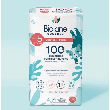 Biolane Expert Couches Culottes Naturelles