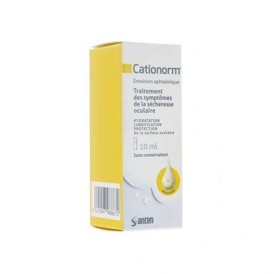 Cationorm émulsion opthalmique Sécheresse Oculaire