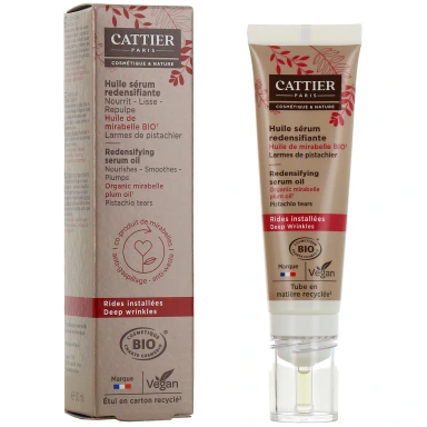 Cattier Huile Sérum Redensifiante Bio