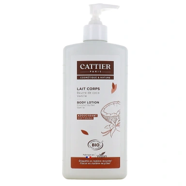 Cattier Lait Corps Adoucissant Bio