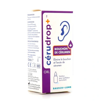 Cérudrop+ Bouchon de Cérumen