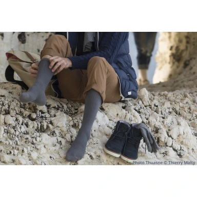 Thuasne Venoflex Fast Laine Chaussettes de Contention Homme Classe 3