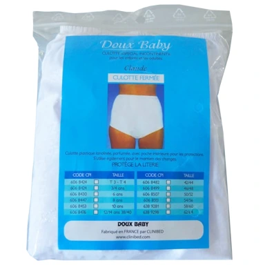 Claude Culotte Plastique Blanche
