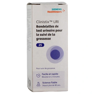 Clinistix URI Bandelettes Test Urinaire Suivi de Grossesse