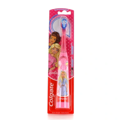 Colgate Brosse à Dent à piles Extra-Souple Barbie