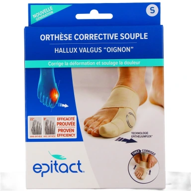Epitact Orthèse Corrective Hallux Valgus Epithélium Flex