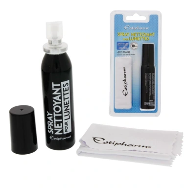 Estipharm Spray Nettoyant Anti-Buée pour Lunettes