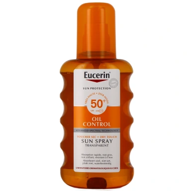 Eucerin Oil Control Spray Solaire Transparent SPF 50+