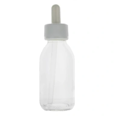 Cooper Flacon Verre Compte-gouttes Transparent