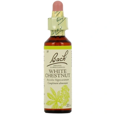 Fleurs de Bach White Chesnut n°35