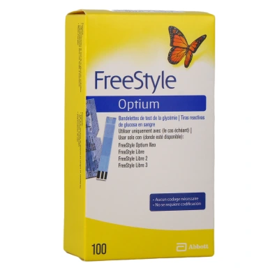 FreeStyle Optium Électrodes