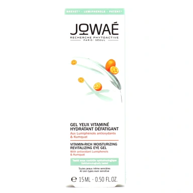 Jowaé Gel Yeux Vitaminé Hydratant Défatigant