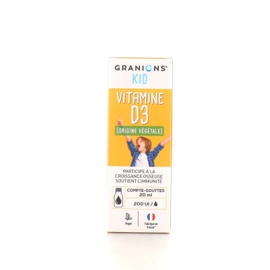 Granions Kid Vitamine D3 200 UI Gouttes
